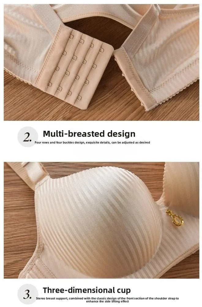 8CM Extreme Push-Up Wireless Bra – The "Steamed Bread" Natural Enhancer