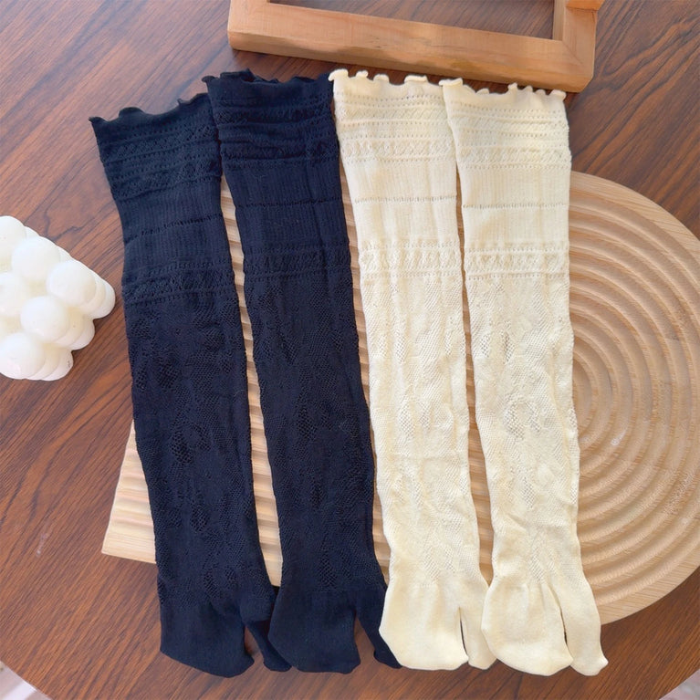 Lace Tabi Socks | Sexy Two-Finger Mesh Summer Sock
