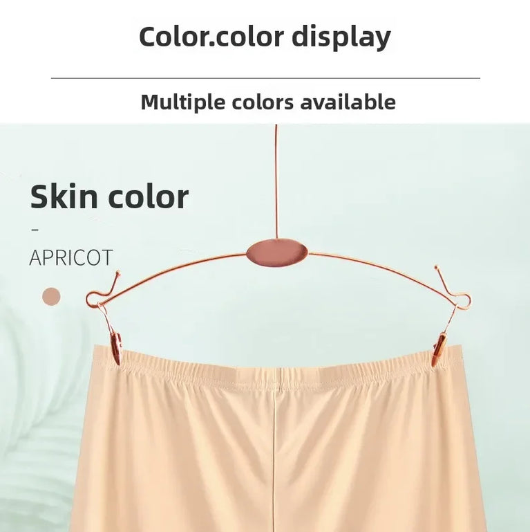 Seamless Plus Size Safety Shorts | Anti-Rub High-Capacity Boxers (Up to 120KG)