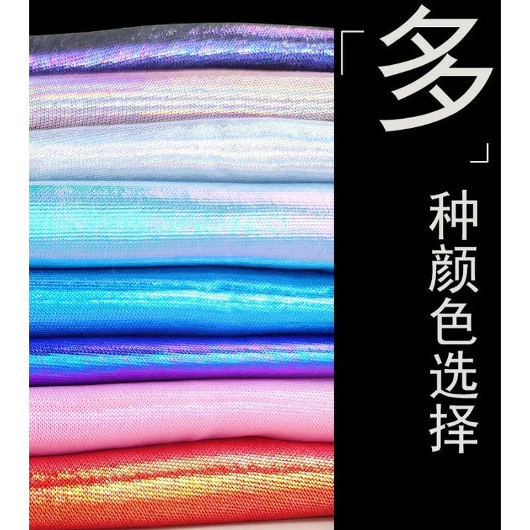 Glossy Gradient Bikini Thongs – Low-Rise Vibrant Swim & Beach G-Strings