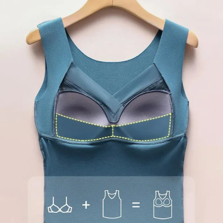 Winter Thermal Underwear Plus Size Vest Women Warm Inner Wear