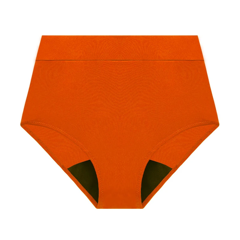 High-Waist Period Swimwear | 4-Layer Leakproof Menstrual Bikini
