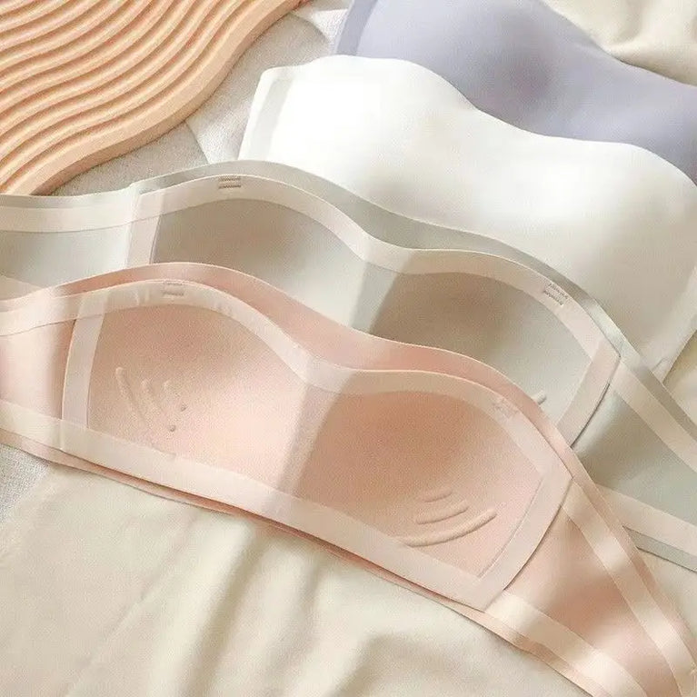 Seamless Anti-Slip Strapless Bra – Invisible Wireless Support