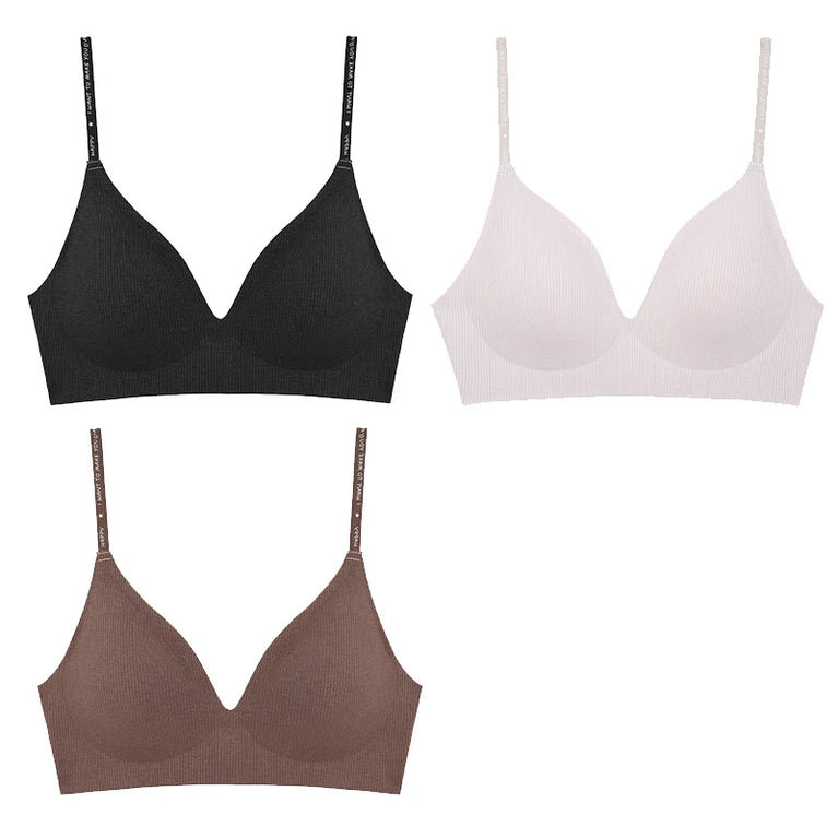 Seamless "Zero Pressure" Bra – Silky Wireless Support