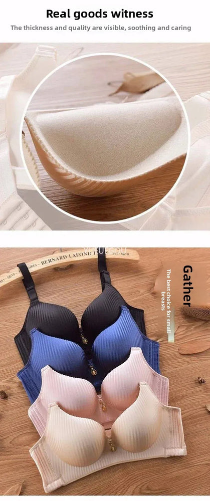 8CM Extreme Push-Up Wireless Bra – The "Steamed Bread" Natural Enhancer