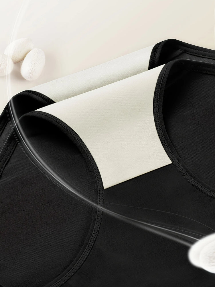 4pc Cotton High-Rise Briefs | Slimming Soft Comfort Panties