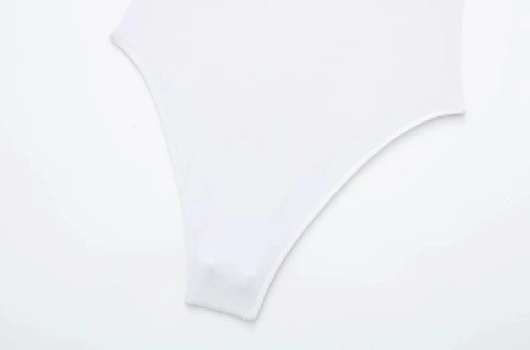 Square Neck Sleeveless Bodysuit | Sexy Fashion Skinny Playsuit