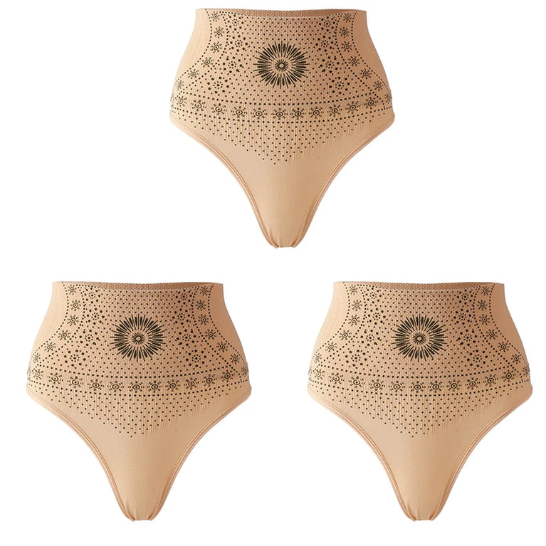 Flarixa High-Rise Shaping Thong | Seamless Tummy Control