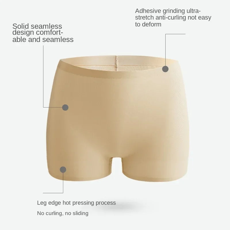 Seamless Performance Boyshorts – Mid-Rise Invisible Comfort