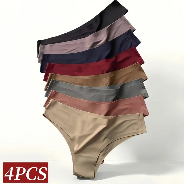 Seamless Performance Briefs – Low-Rise Invisible Support