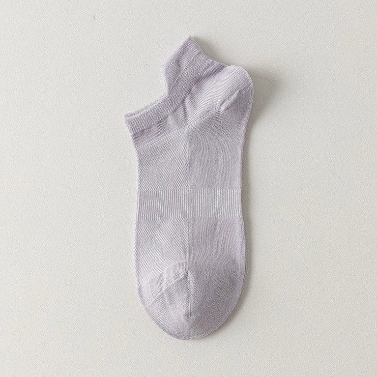 Bamboo Fiber Socks | 5-Pack Invisible Summer Liner