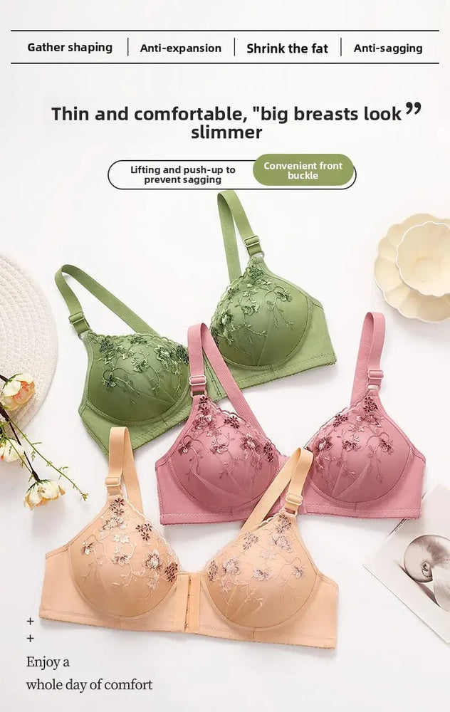 Adjustable Summer Lace Bralette | Wireless Breathable Comfort