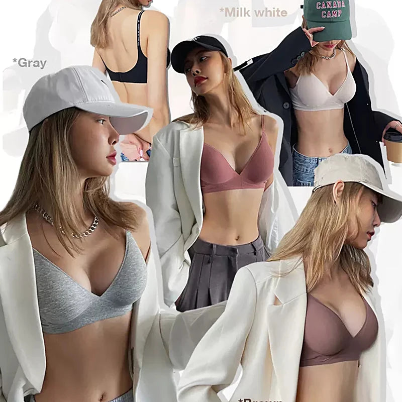 Seamless "Zero Pressure" Bra – Silky Wireless Support