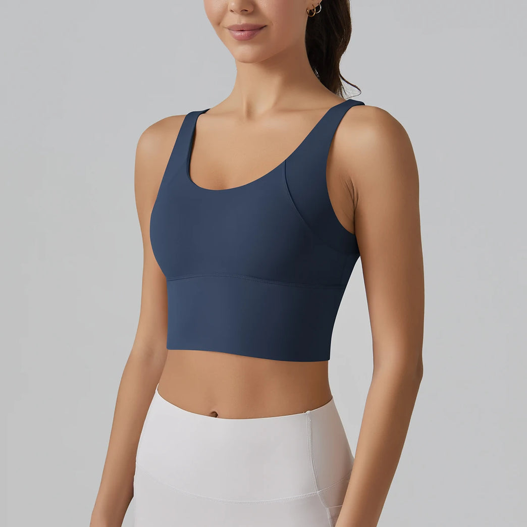 Yoga Tank Top | Push-Up Fitness Sports Bra