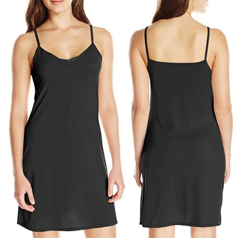 Elegant Womens Slip Dress Sleeveless Loose Summer Camisole