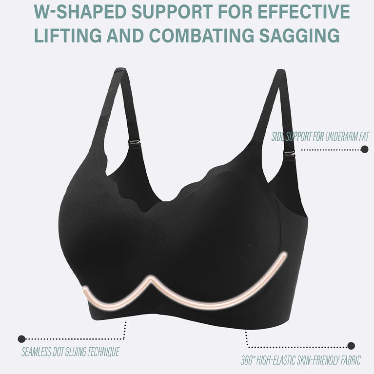 Seamless Wireless Bra | Full Coverage Supportive Fit