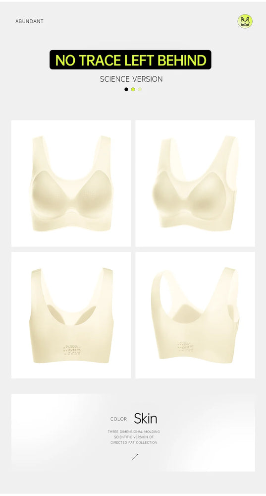 Ultra-Thin Seamless Bralette | Wireless Summer Sleep Bra