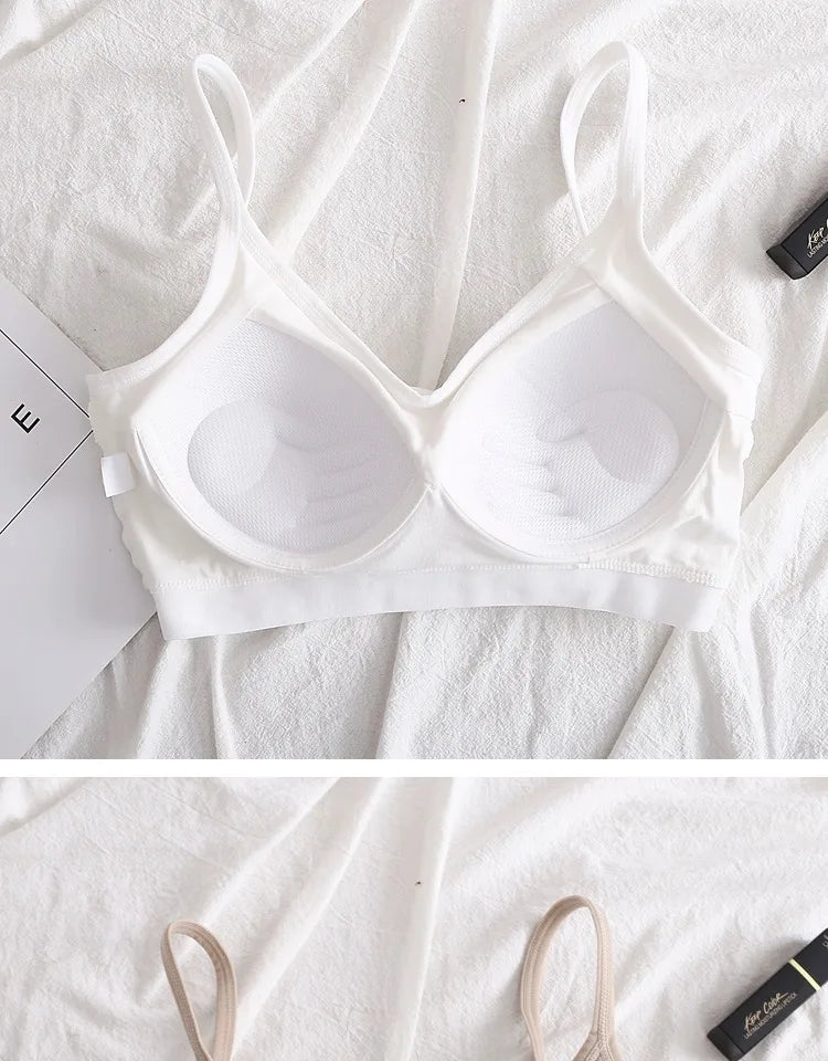 Pure Cotton Wireless Seamless Bra – Lightweight Everyday Comfort