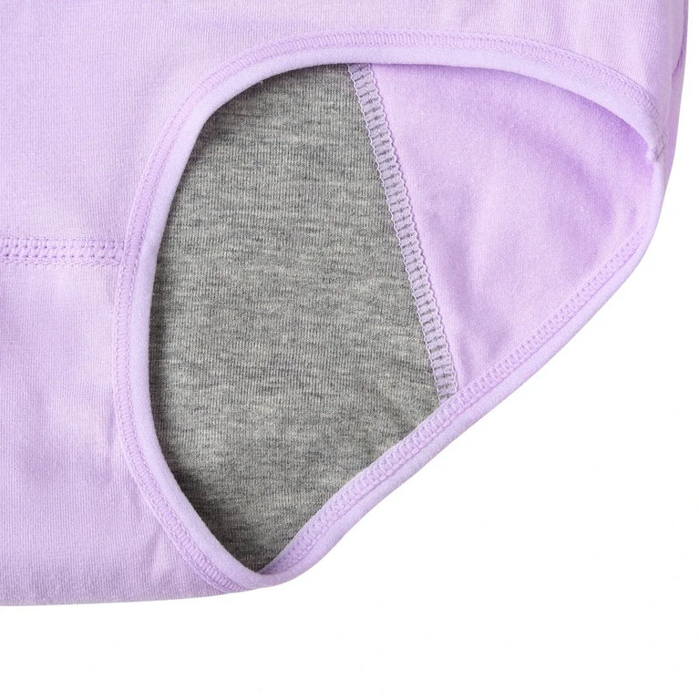 High-Rise Period Briefs | Leakproof Cotton Underwear