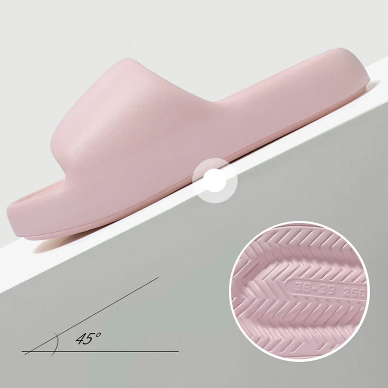 Unisex Cloud Pillow Slides | Soft EVA Anti-Slip Home Sandals