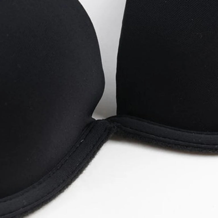 Seamless Cotton-Blend Underwire Bra | Breathable Gathered Fit