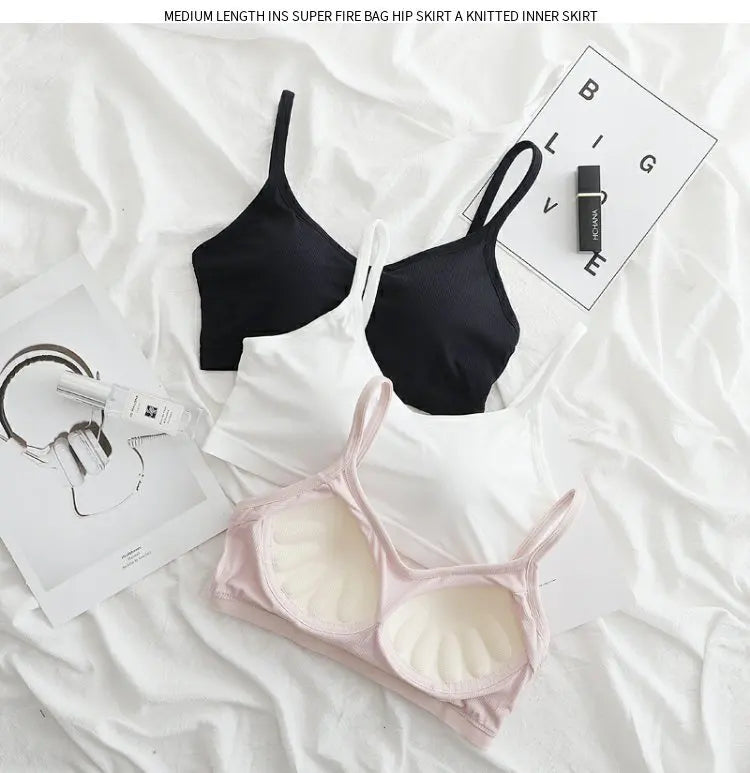 Ice Silk Seamless U-Shape Bra | Breathable Summer Sport Vest