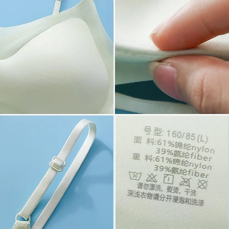 Ice Silk Bra | Seamless Air-Cooling Bralette