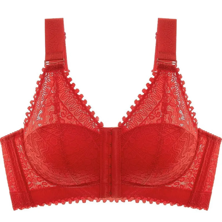 Lightweight Front-Buckle Bra | Anti-Sagging Full-Cup Support