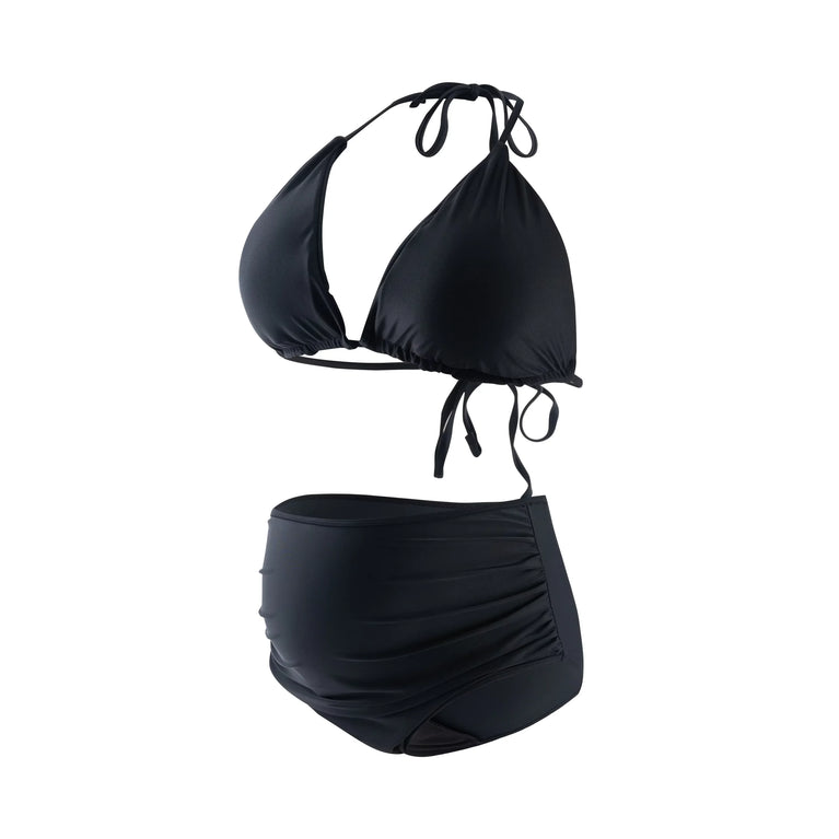 High-Waist Period Swimwear | 4-Layer Leakproof Menstrual Bikini