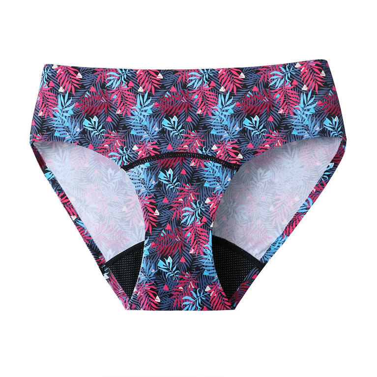 High-Waist Period Swimwear | 4-Layer Leakproof Menstrual Bikini