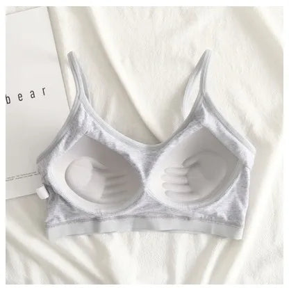 Pure Cotton Wireless Seamless Bra – Lightweight Everyday Comfort