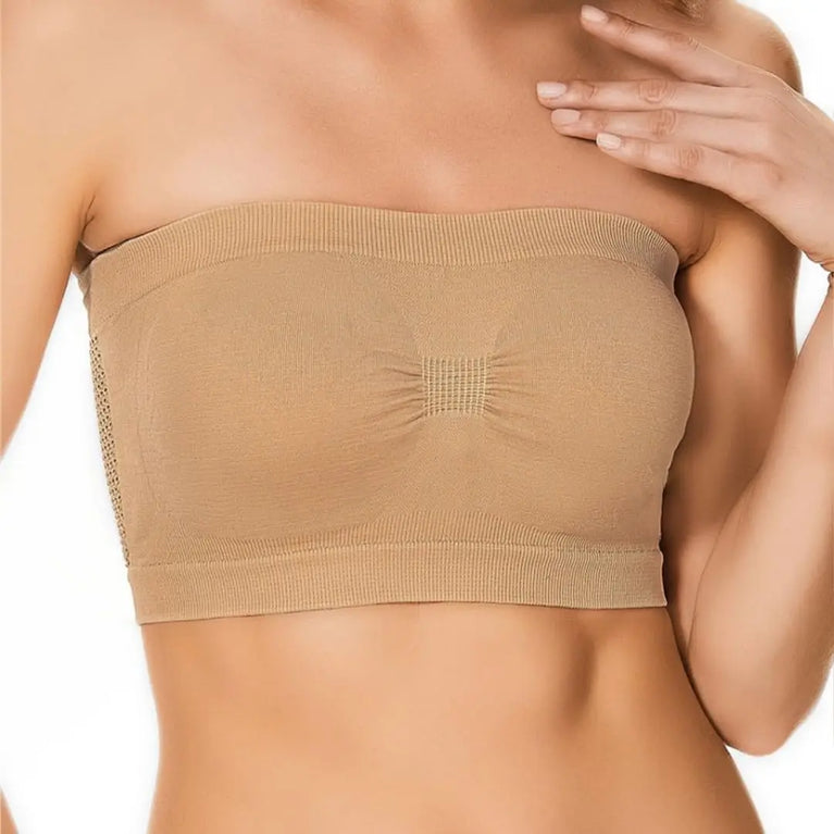 Seamless Ultra-Lightweight Bandeau – Breathable Wireless Support