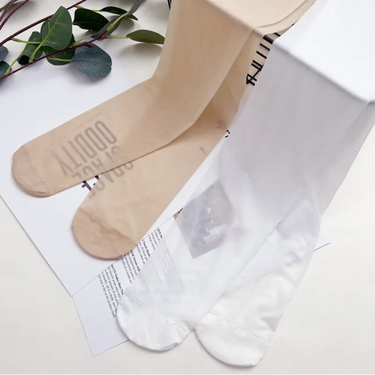 Girls' Summer Ballet Tights | Breathable Soft Kids' Pantyhose