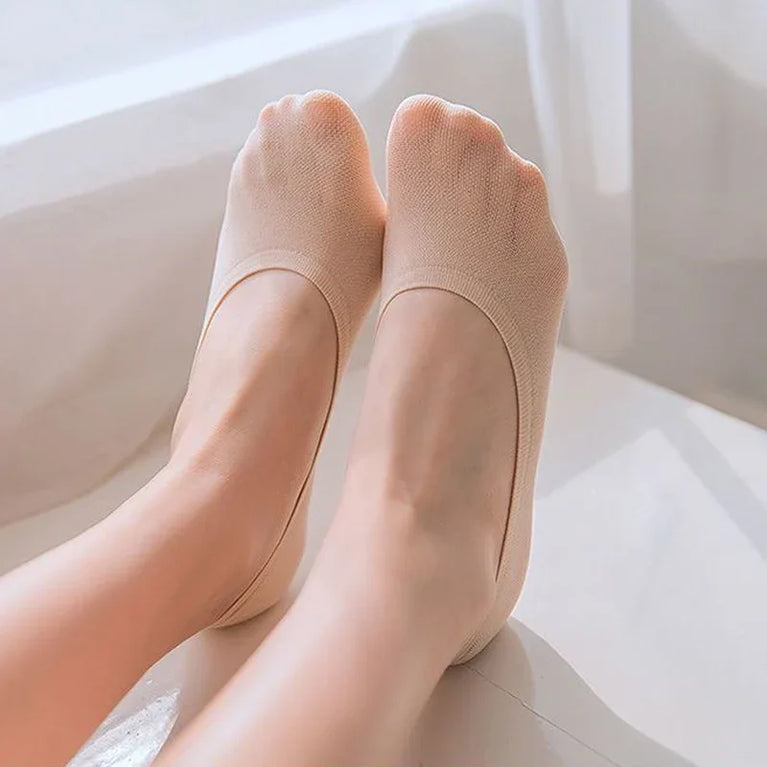 10-Pack Invisible Boat Socks | Ultra-Thin Summer Liner Set