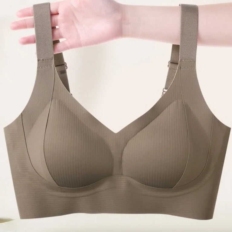 Seamless Push-Up Bra – High-Support Wireless Foundation
