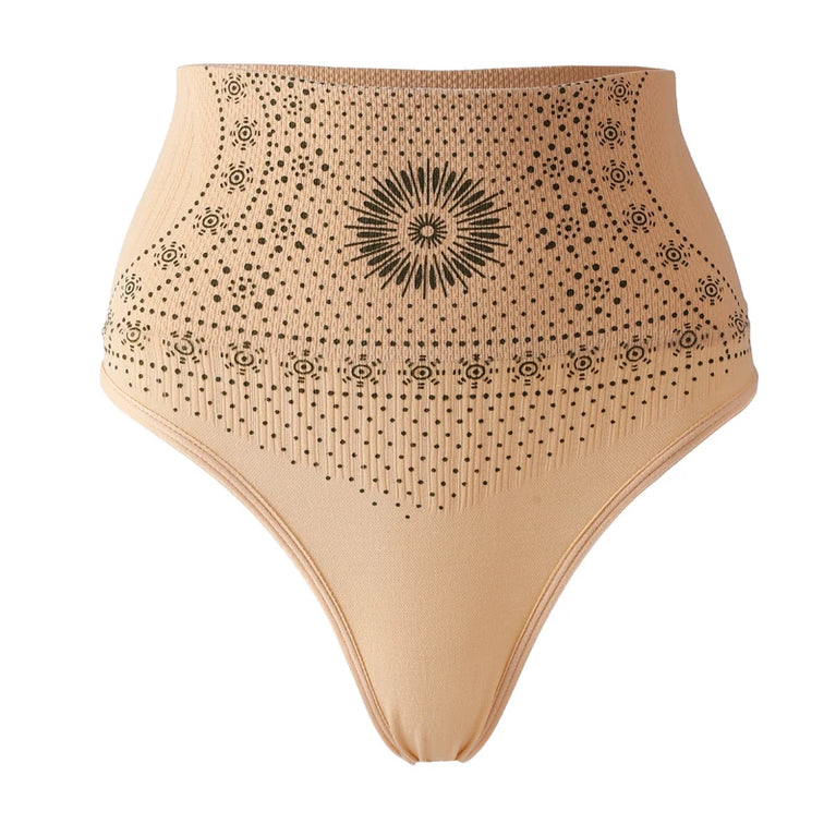 Flarixa High-Rise Shaping Thong | Seamless Tummy Control