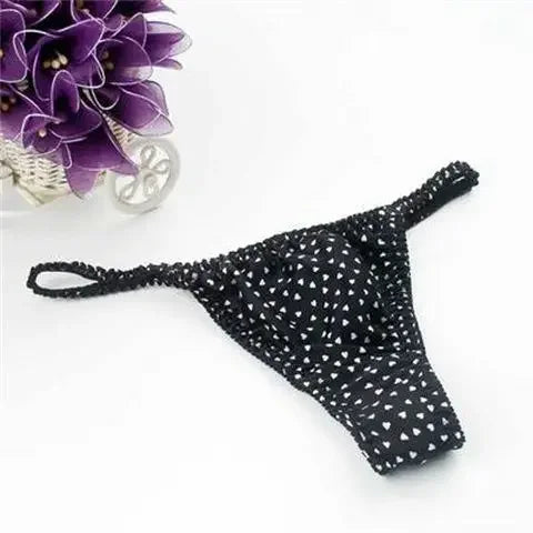 100% Pure Mulberry Silk G-String – Breathable Low-Rise Luxury Thong for Women