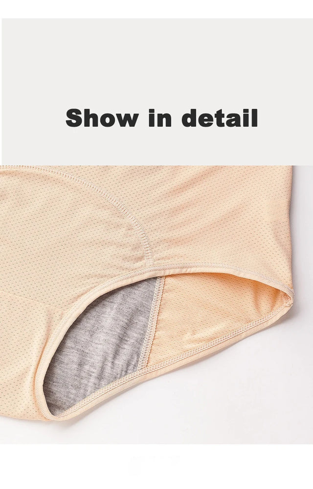 Physiological Briefs (2-Pack) – Mid-Rise Leak-Proof Menstrual Panties