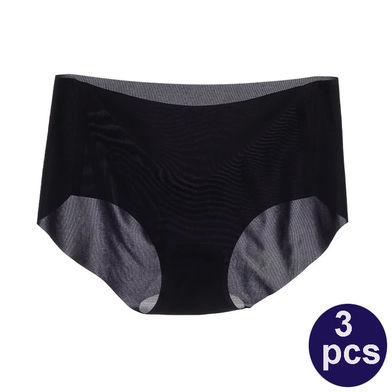3pc Ice Silk Briefs | Ultra-Thin Seamless Quick-Dry