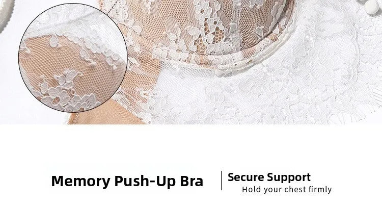 Retro Lace Anti-Sagging Bralette | Breathable Summer Vest