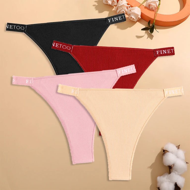 Seamless Cotton Briefs – Low-Rise Natural Comfort
