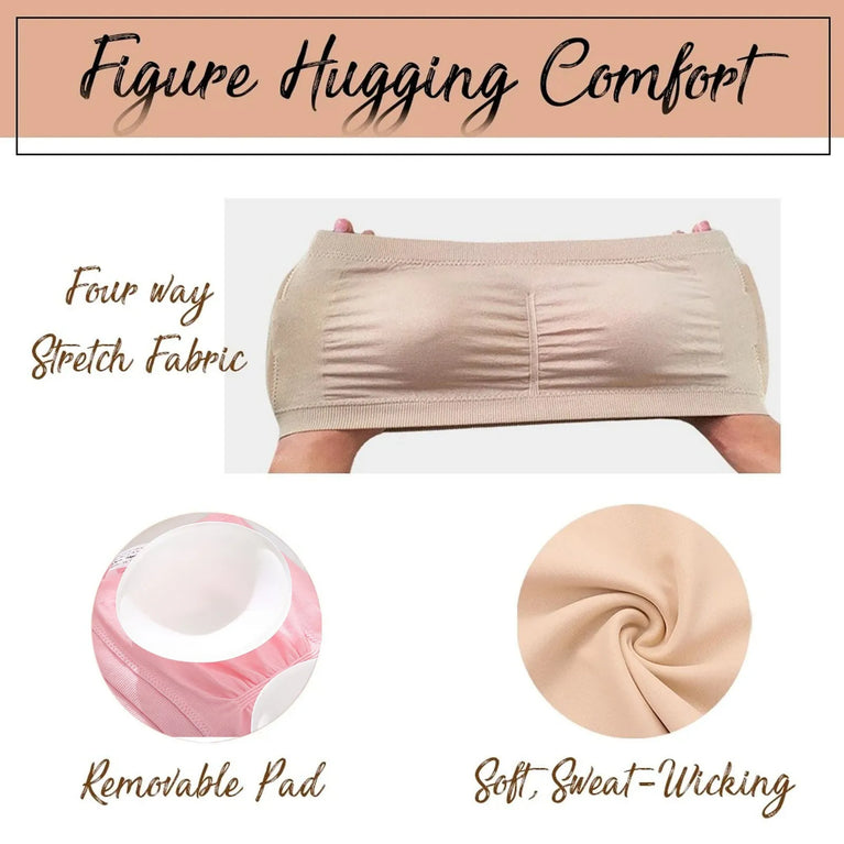 Invisible Stretch Strapless Bra | Anti-Slip Summer Bralette