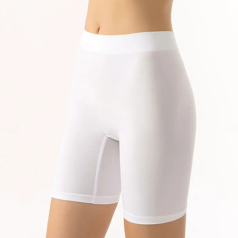 High-Waist Lace Shorts | Anti-Chafing Safety Boxers