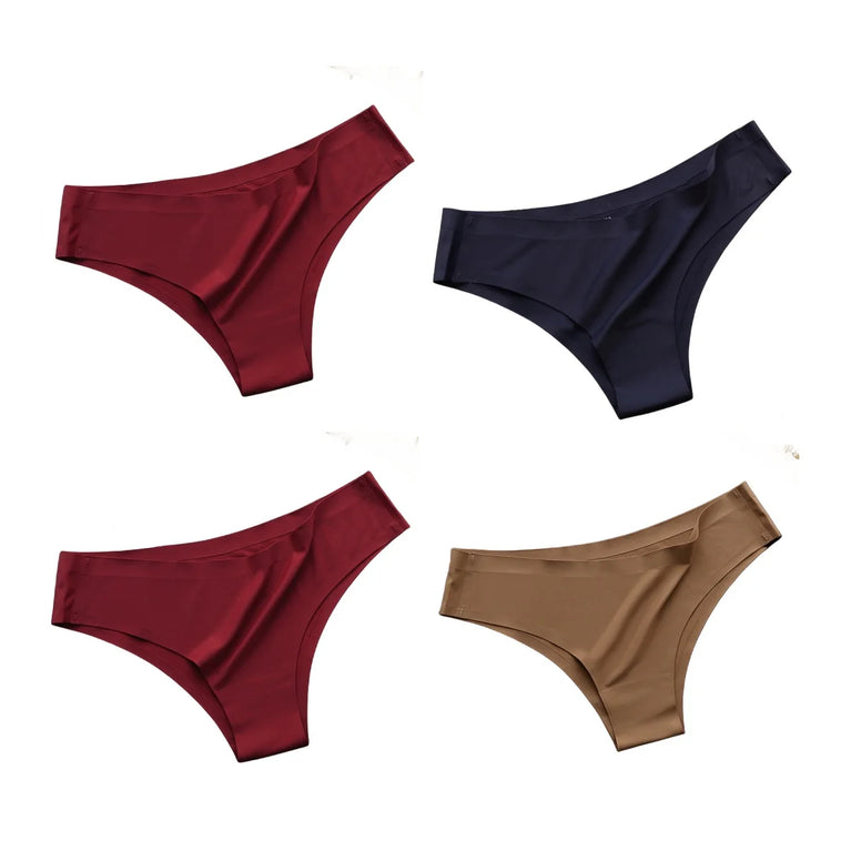 Seamless Performance Briefs – Low-Rise Invisible Support