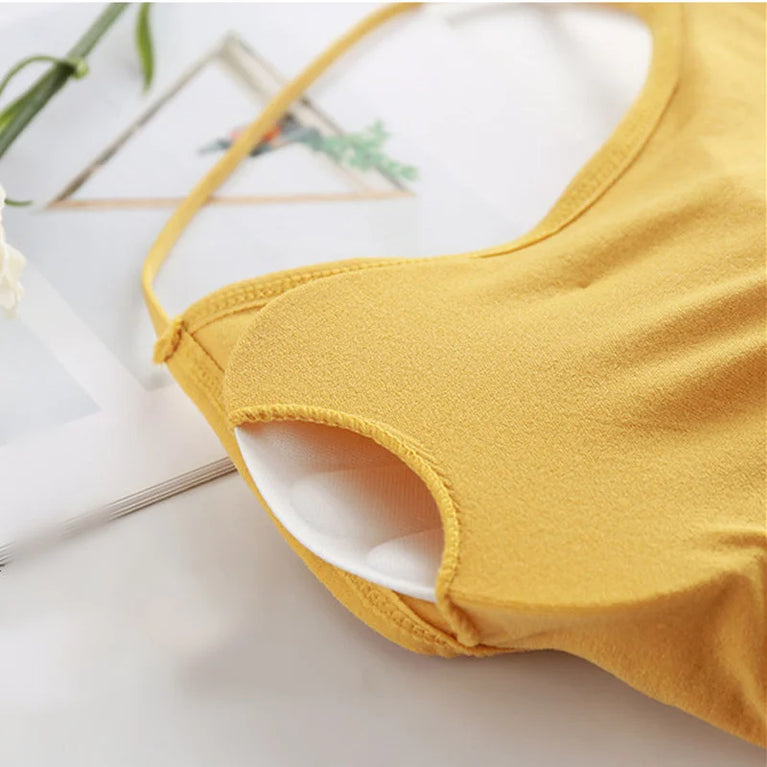 Seamless High-Stretch Sports Bra | Comfort Fit Yoga Crop Top