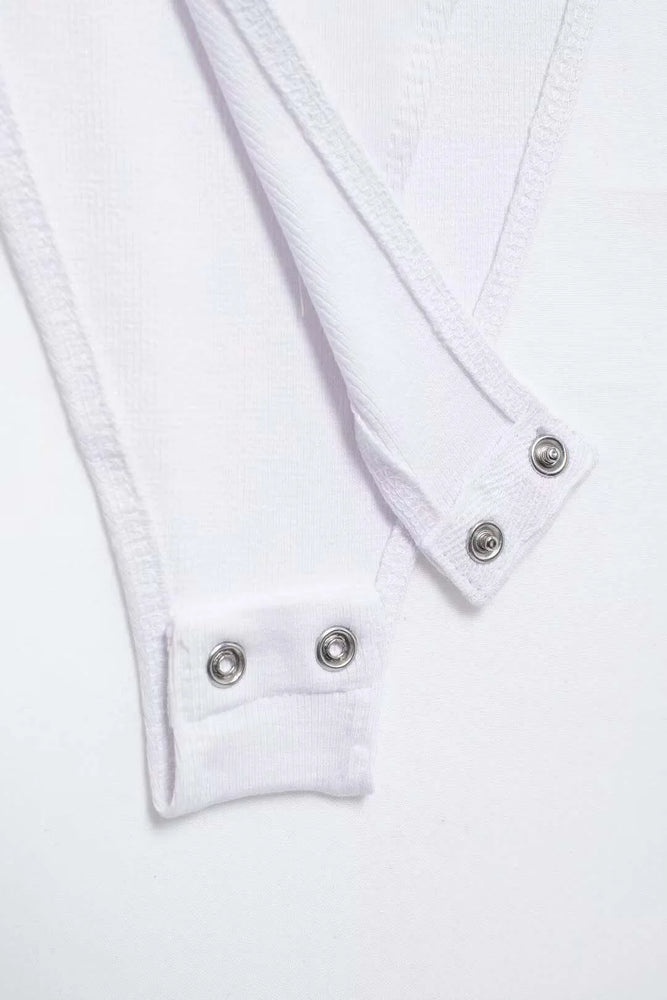 Ribbed Backless Bodysuit | Sexy O-Neck Snap Playsuit