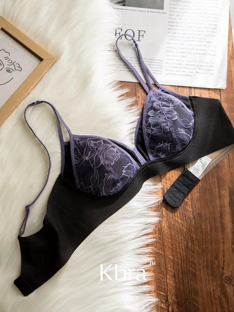 Lace Triangle Bralette Set | Sexy Wire-Free Summer Lingerie