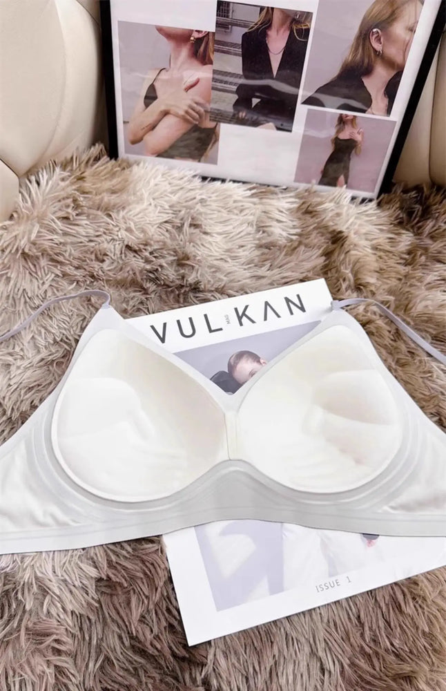 Deep-V Petite Push-Up Bralette | Wireless Small Chest Support