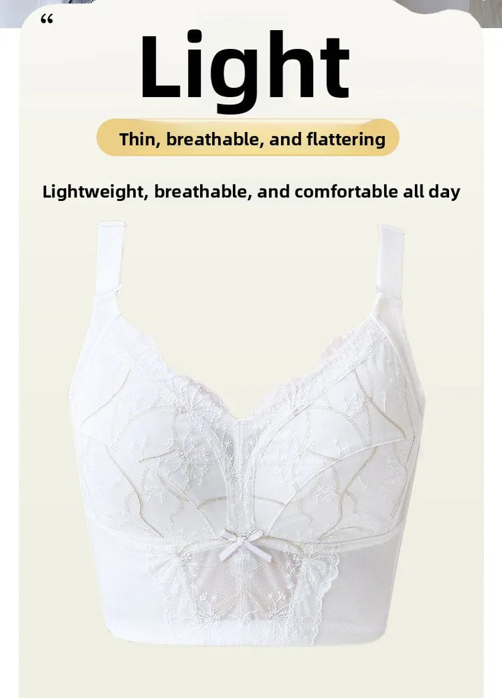 Full Coverage Wireless Slimming Bra | Anti-Slip Side Support