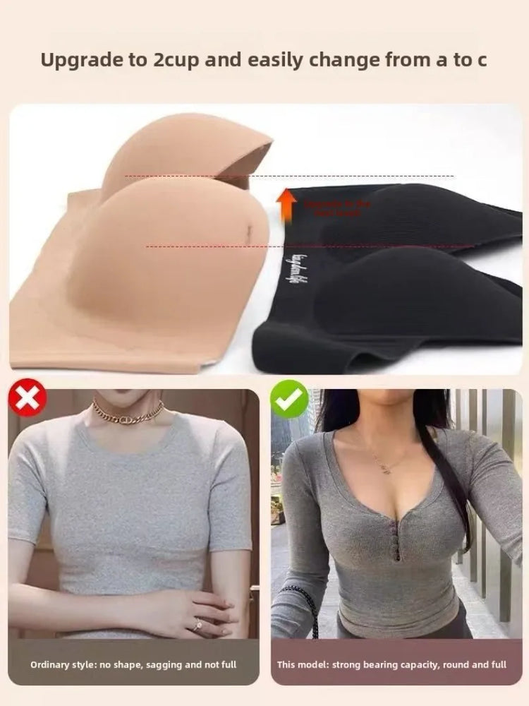 12CM Extreme Lift Wireless Sticky Bra – The Ultimate Cleavage Booster